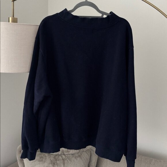 Parke Navy Mockneck - Picture 2 of 4